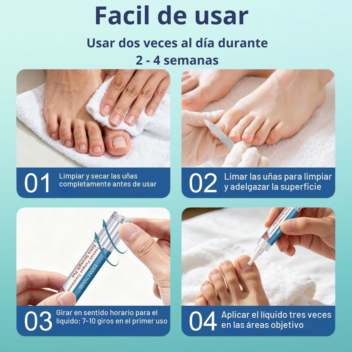 Lápiz Antihongos Extra Fuerte 25% Ácido Undecilénico